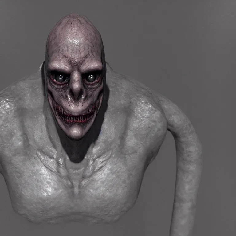 Image similar to “hyperrealistic ultra detailed unreal engine 5 render of creepy demon”