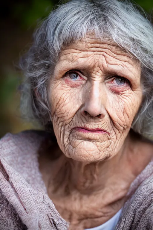 older woman wrinkled wistful expression european sigma | Stable ...