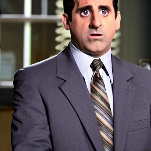 Image similar to Michael Scott, still from The Office (US)