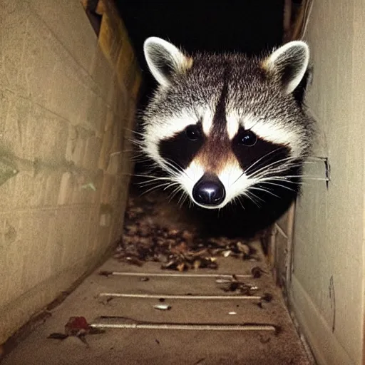 Image similar to “many raccoons in a dumpster at night, flash photo, ultra realistic, 4K”