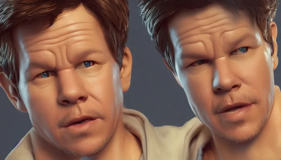 Prompt: Mark Wahlberg is a doll, hyperdetailed, artstation, cgsociety, 8k