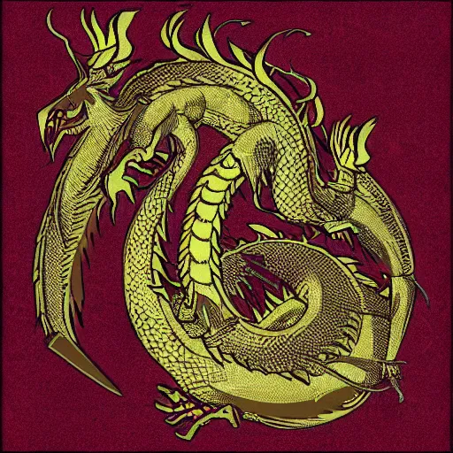 Prompt: checksum dragon