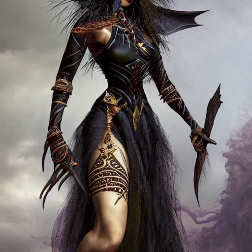 Dark Fantasy Witch Wearing Tribal Clothes Magic The Stable Diffusion   4c36691c3ae97d0713ae651165357ae7eeb44252 2000x2000.webp