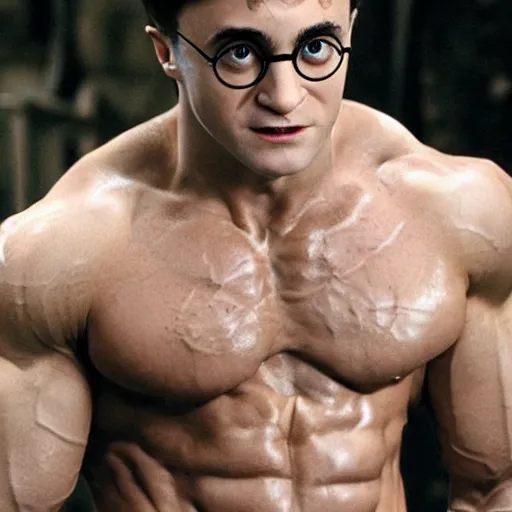 Prompt: harry potter on sarms