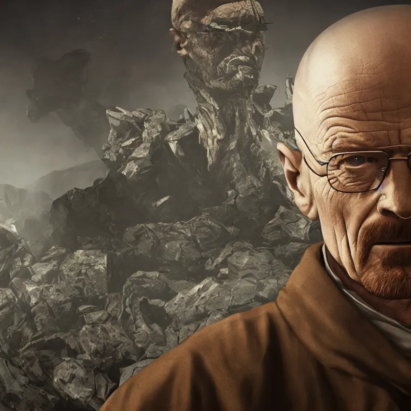 Image similar to Walter White in Doom eternal