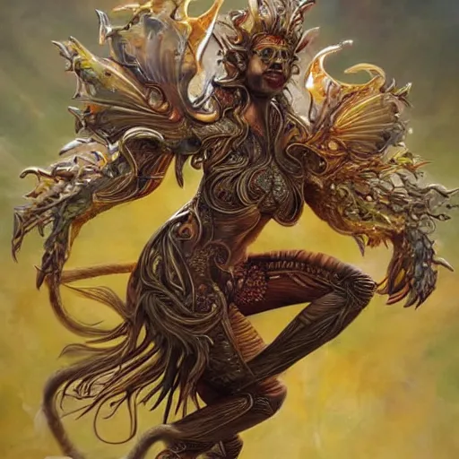 Image similar to fantasy art hyper realistic ai created interesting bizarre subconscious fantastic art award winning best ultra detailed magnificent