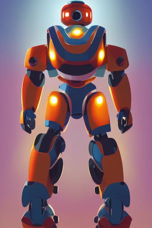 Image similar to metabots medabots medarotto medarot robot minimalist comics helmet mask neon cybereye, behance hd by jesper ejsing, by rhads, makoto shinkai and lois van baarle, ilya kuvshinov, rossdraws global illumination ray tracing hdr radiating a glowing aura