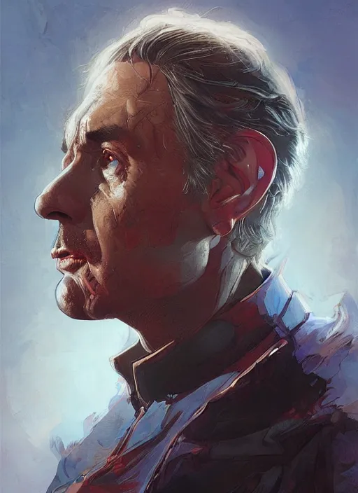 Image similar to Portrait Alan Partridge, marvel comics, dark, intricate, highly detailed, smooth, artstation, digital illustration by Ruan Jia and Mandy Jurgens and Artgerm and Wayne Barlowe and Greg Rutkowski and Frank Frazetta