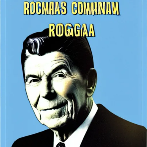 Image similar to communist ronald reagan