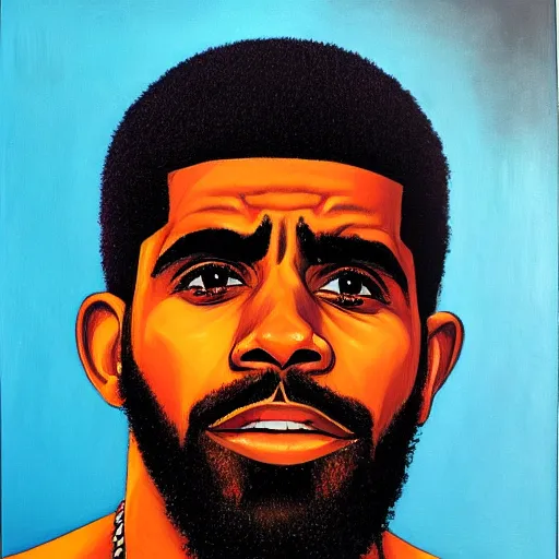 Image similar to guerrillero heroico, kyrie irving, oil on canvas by jim fitzpatrick and william sidney mount, digital art, trending on artstation