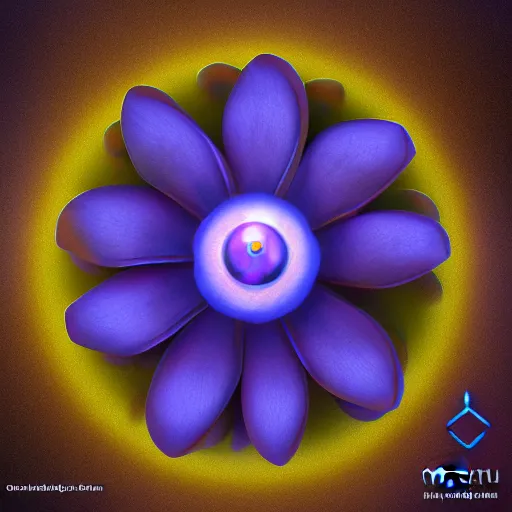 Prompt: : detailed render of a flower with mystical energy around it cgsociety unrealengine