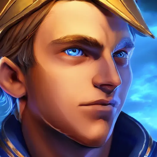 Image similar to anduin wrynn, beatiful young man, photorealistic, ultra detailed, 4 k