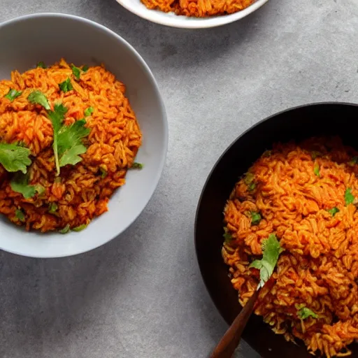 Prompt: jollof rice