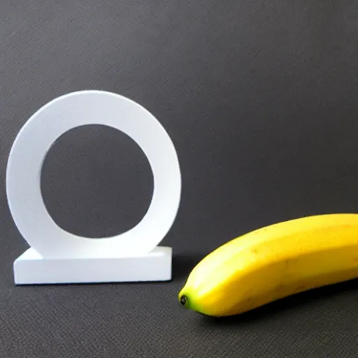 Prompt: 3 d printed banana