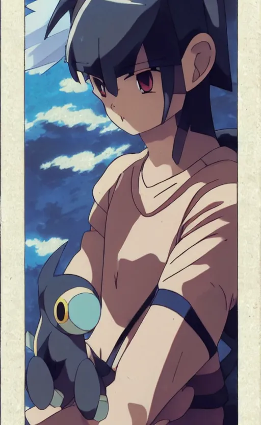 Prompt: a pokemon card from 1 9 5 0, illustration, concept art, anime key visual, trending pixiv fanbox, by wlop and greg rutkowski and makoto shinkai and studio ghibli and kyoto animation, symmetrical facial features