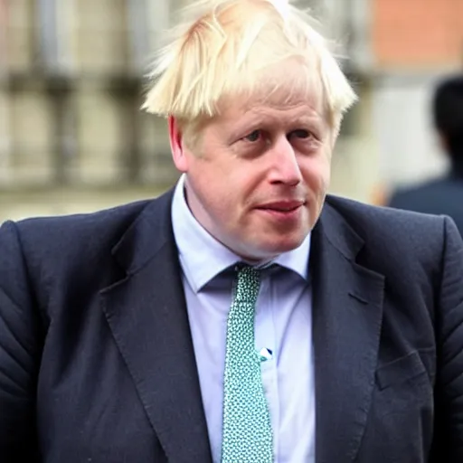 Image similar to boris johnson with a perfect hair cut