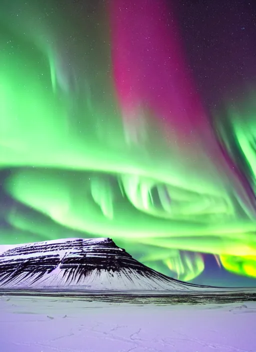 Image similar to northern lights in the night sky over iceland