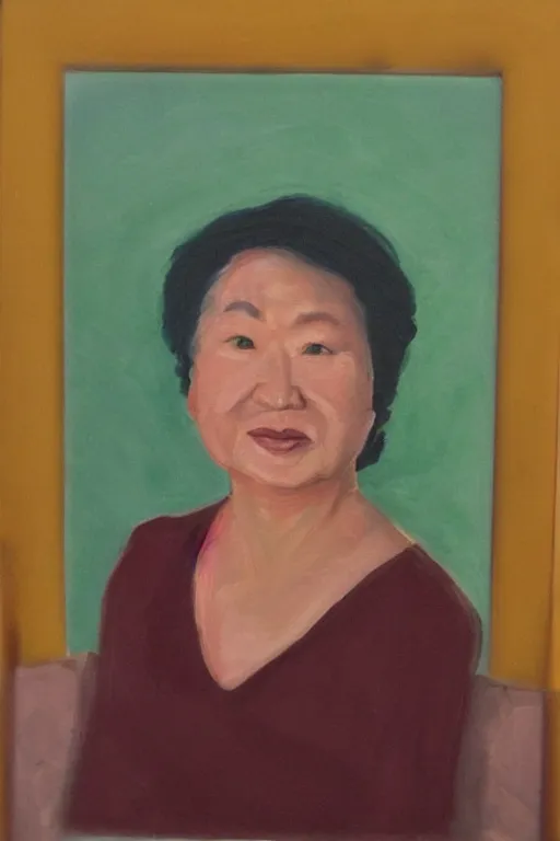 Image similar to portrait in the style of artist jackie cai