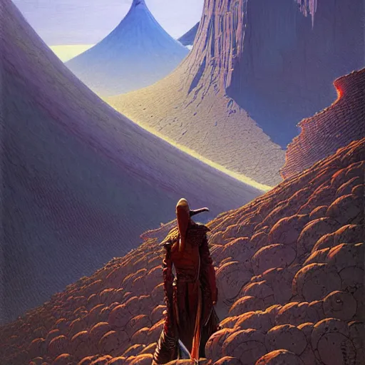 Image similar to tengri, painting by jean giraud, greg rutkowski