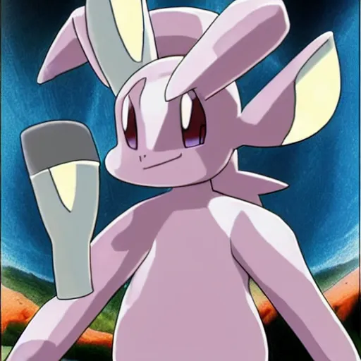 Image similar to the pokemon mewtwo