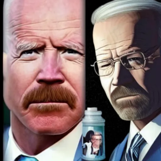 Image similar to man named walter white who looks like joe biden