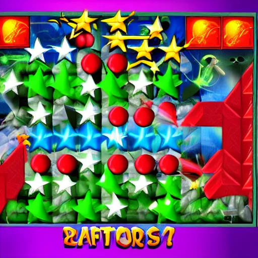 Prompt: phatntasy star 3 game screen battle