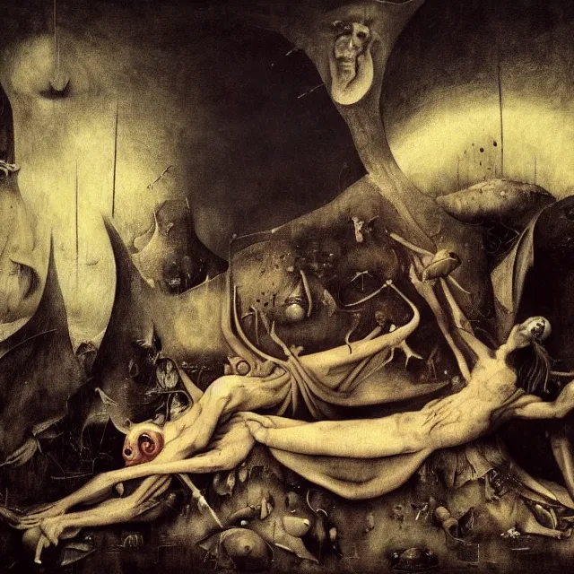 Prompt: full color hd photo of mephistopheles, octane render 4 k, by hieronymus bosch, joel peter witkin, annie liebovitz. gustave dore, hr giger, beksinski