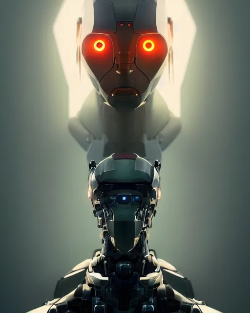 Image similar to mecha male dolphain portrait, cyborg, intricate mechanical body, robot eyes, hyper realistic 3 d render by ilya kuvshinov, peter mohrbacher, greg rutkowski, ryohei hase, dramatic lighting, intricate, highly detailed, sharp focus, luminous, unreal engine, blender, artstation, masterpiece, ray tracing