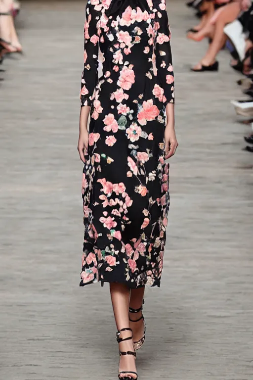 Image similar to valentino 2 0 1 3 floral dress