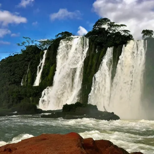 Prompt: mariana aproveitando as ondas de nova iguacu