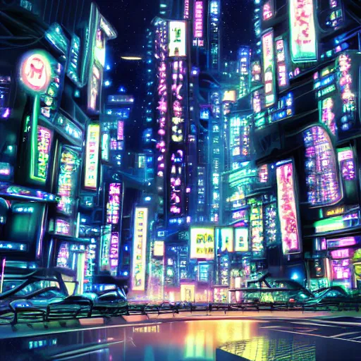 Prompt: futuristic neo tokyo