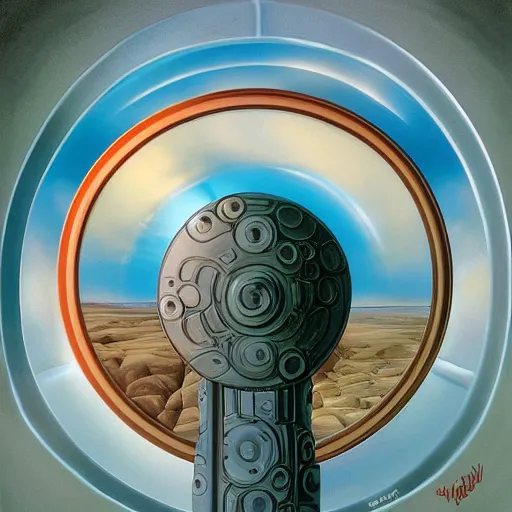 Image similar to Circular Being, by Michael Whelan