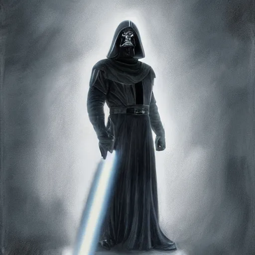 Image similar to Portrait of Travis Fimmel as a sith lord from star wars, full body image, artwork by artgerm, Luminism, Behance HD, medievil spear, broad sword, D&D, extraordinary phenomenon, fantasy, intricately detailed, elegant, digital painting, smooth, sharp focus, art by Greg Rutkowski, art by Ruth Asawa, art by Stephan Martiniere, art by Ted Nasmith, art by H.R. Giger