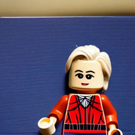 Image similar to lego hillary clinton