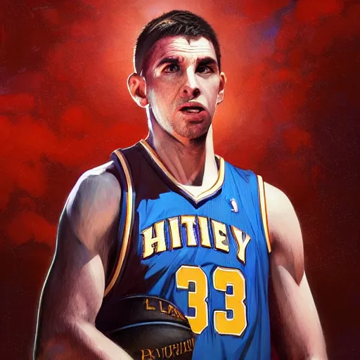 Image similar to highly detailed portrait steve curry basketball player in gta v, stephen bliss, unreal engine, fantasy art by greg rutkowski, loish, rhads, ferdinand knab, makoto shinkai and lois van baarle, ilya kuvshinov, rossdraws, tom bagshaw, global illumination, radiant light, detailed and intricate environment