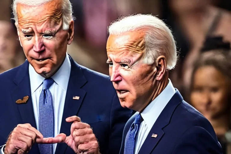 Prompt: joe biden looking lost