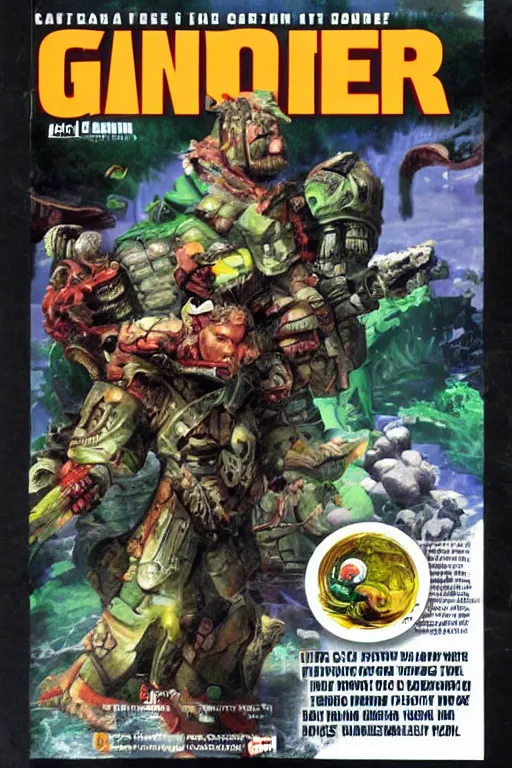 Prompt: “ a scan of the cover of a game informer magazine circa 2 0 0 1 0 ”