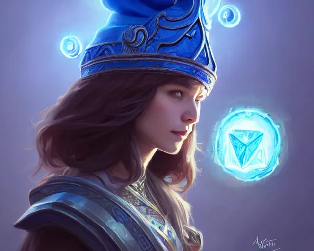 Prompt: alexis ohanian as a wizard, blue wizard hat, deep focus, d & d, fantasy, intricate, elegant, highly detailed, digital painting, artstation, concept art, matte, sharp, illustration, hearthstone, art by artgerm and greg rutkowski and alphonse mucha