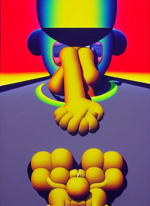 Image similar to hiphop cover by shusei nagaoka, kaws, david rudnick, airbrush on canvas, pastell colours, cell shaded, 8 k