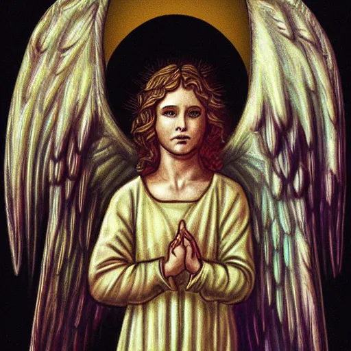 Image similar to biblically accurate angel