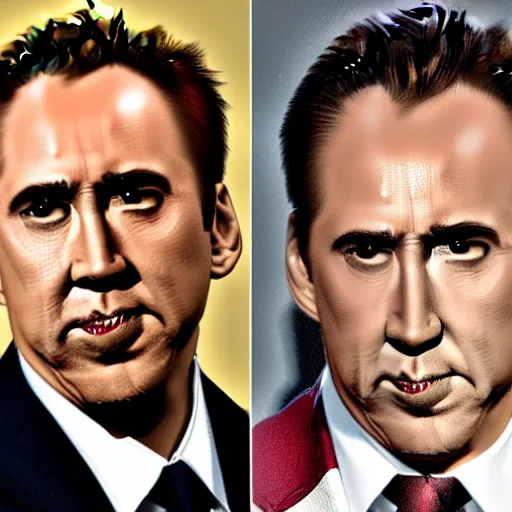 Prompt: nicholas cage as iron man