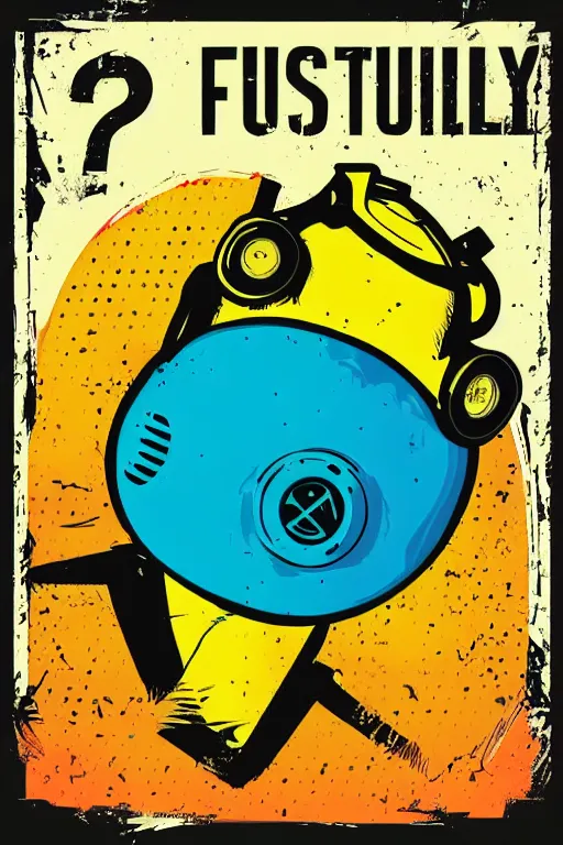 Image similar to fallout 7 6 retro futurist illustration art by butcher billy, sticker, colorful, illustration, highly detailed, simple, smooth and clean vector curves, no jagged lines, vector art, smooth andy warhol style