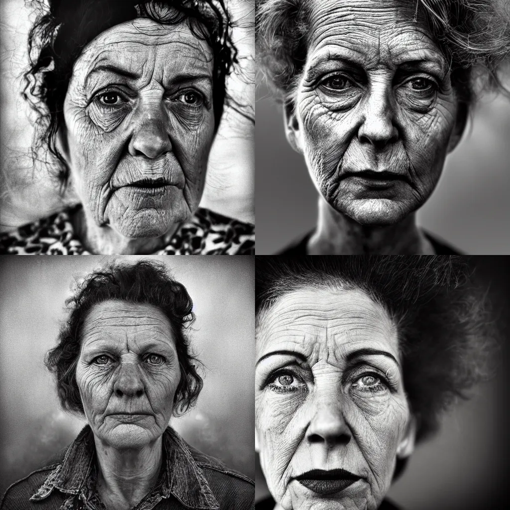 Prompt: portrait of Marge Simpsons in the style of Lee Jeffries, award-winning, detailed, 82 mm sigma art, close up