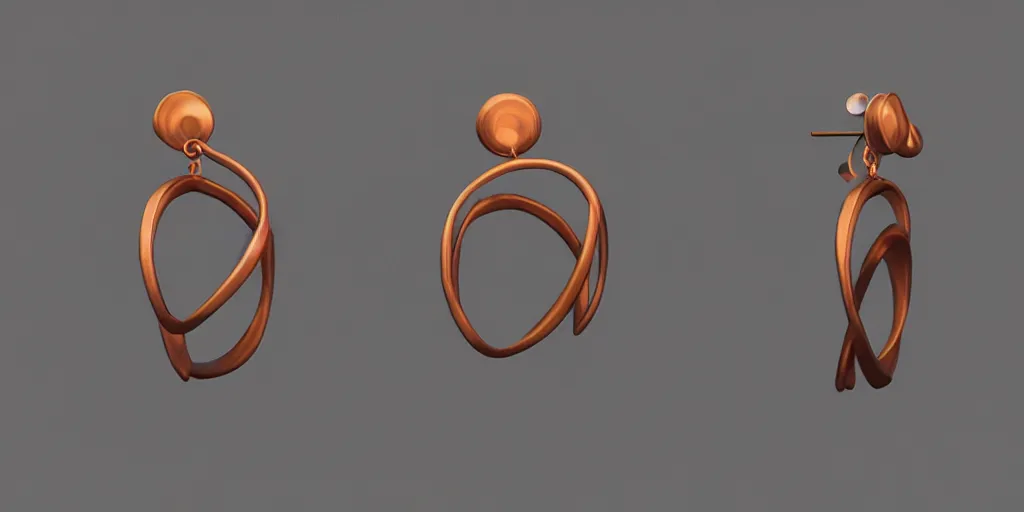 Prompt: earring design, substance designer, jewelry design, wood, nordic, steel, material, trending on artstation, cgsociety, art by gerald brom, greg rutkowski and artgerm and james jean and zdzisław beksinski, 8 k, unreal engine, c 4 d