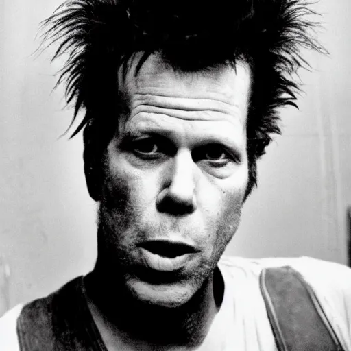 Prompt: Tom Waits as Sid Vicious