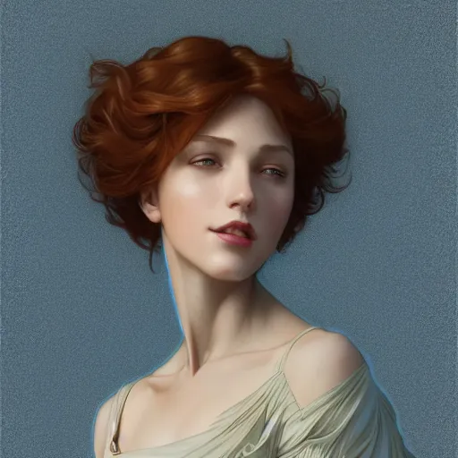 Prompt: lois griffin, intricate, elegant, highly detailed, digital painting, artstation, concept art, smooth, sharp focus, illustration, art by artgerm and greg rutkowski and alphonse mucha and william - adolphe bouguereau