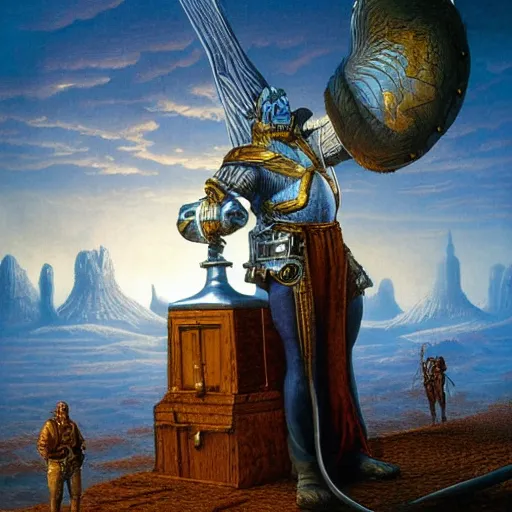 Image similar to silver orator listened by unrightful crowd by Michael Whelan by Jeff Easley photorealistic, cinematic, fantastic reality, detailed, intricate dramatic lighting, establishing shot, 8k resolution – W 1024
