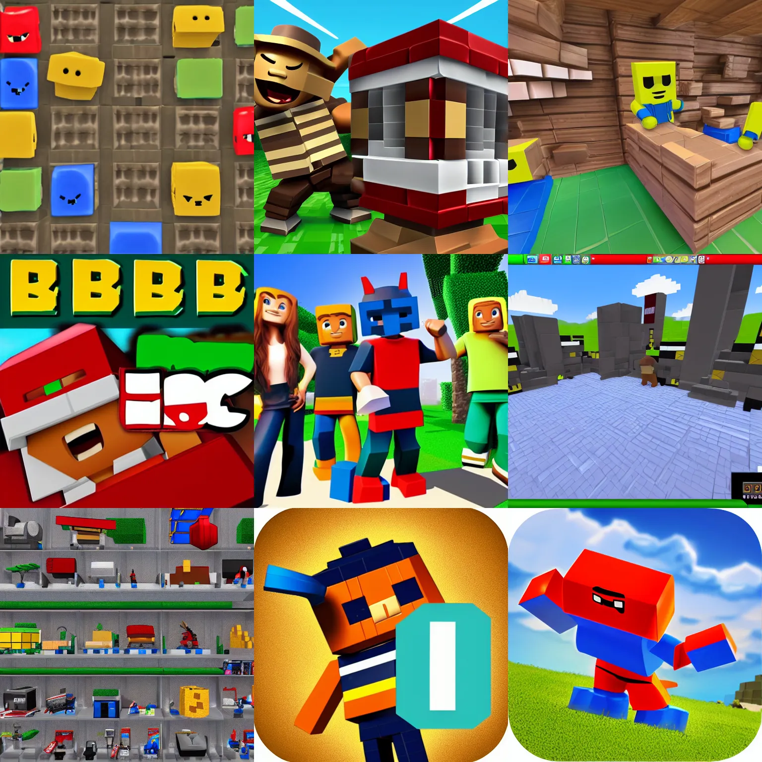 MINEBLOX (minecraft X roblox) by New Tubby - Game Jolt