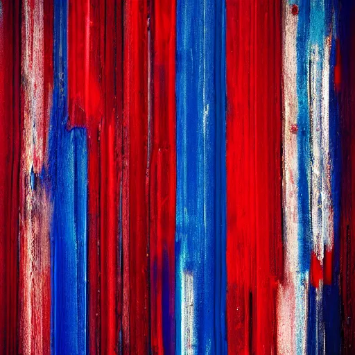 Prompt: red and blue colors mixed together