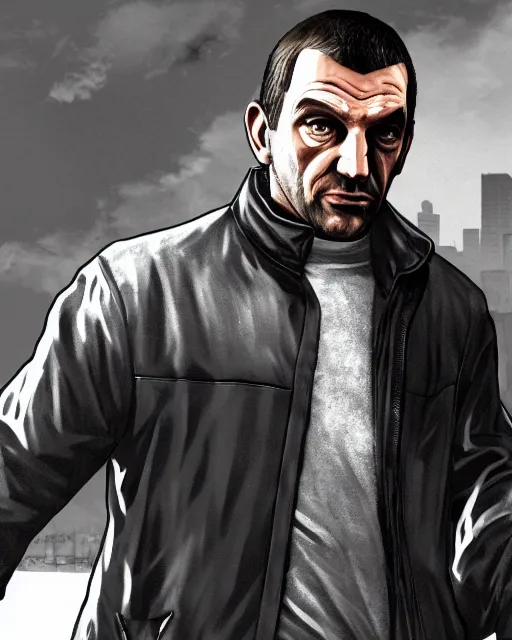 Niko Bellic by SamGreenArt on DeviantArt